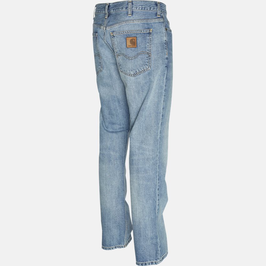 Carhartt WIP Jeans MARLOW PANT I023029. BLUE TRUE BLEACHED